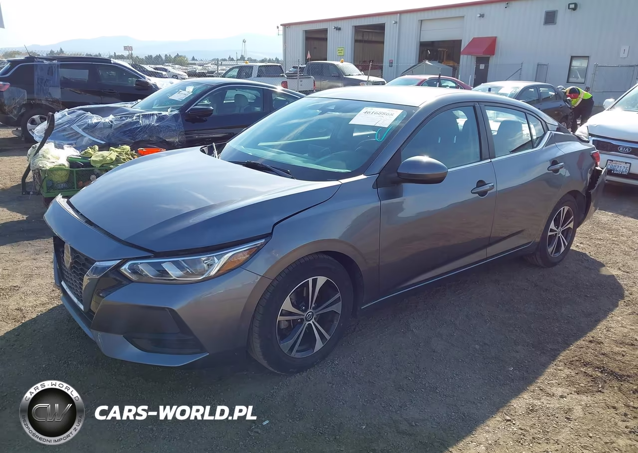 2021 Nissan Sentra Sv Xtronic Cvt VIN:3N1AB8CV9MY252316 - 2