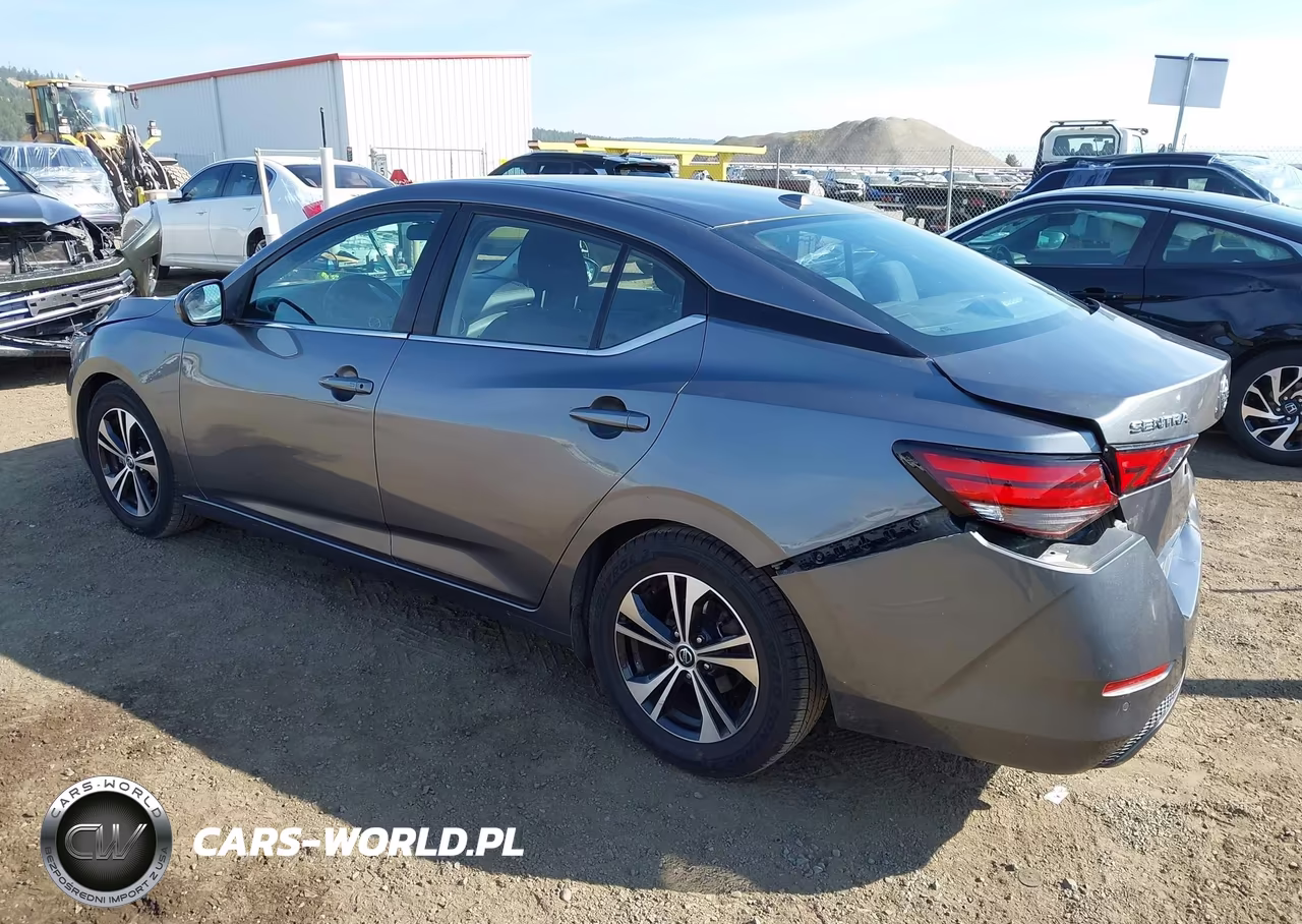 2021 Nissan Sentra Sv Xtronic Cvt VIN:3N1AB8CV9MY252316 - 3