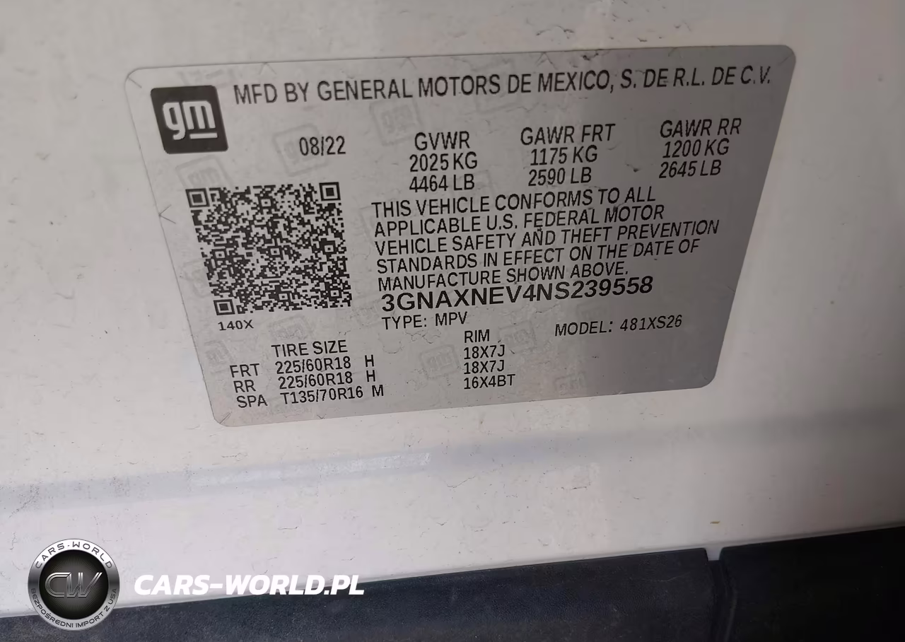 2022 Chevrolet Equinox Fwd Premier VIN:3GNAXNEV4NS239558 - 9