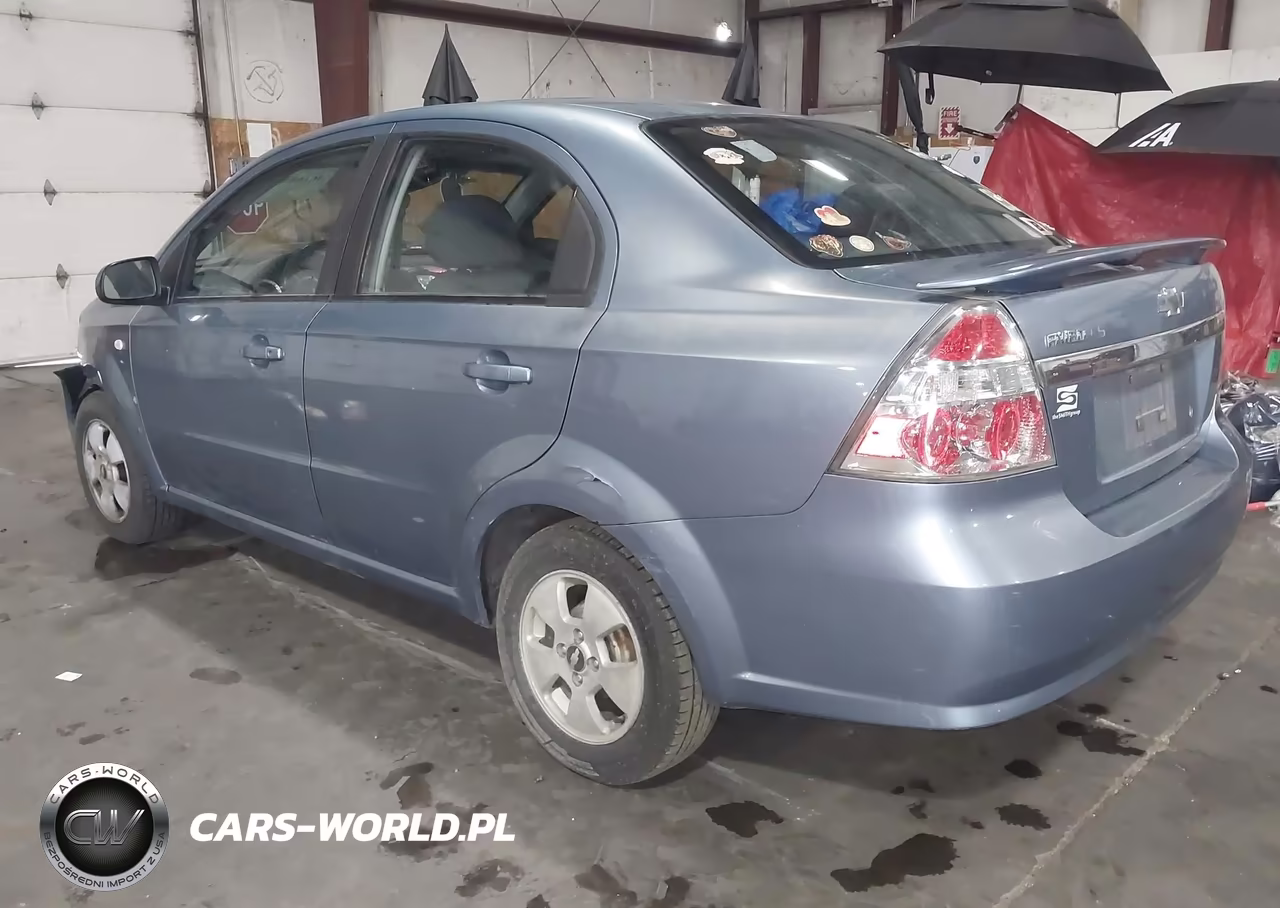 2007 Chevrolet Aveo Ls VIN:KL1TD56637B052240 - 3