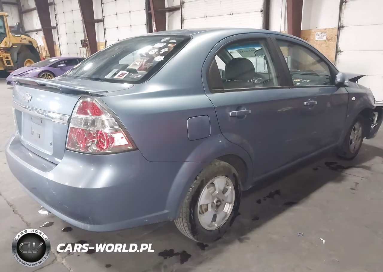 2007 Chevrolet Aveo Ls VIN:KL1TD56637B052240 - 4