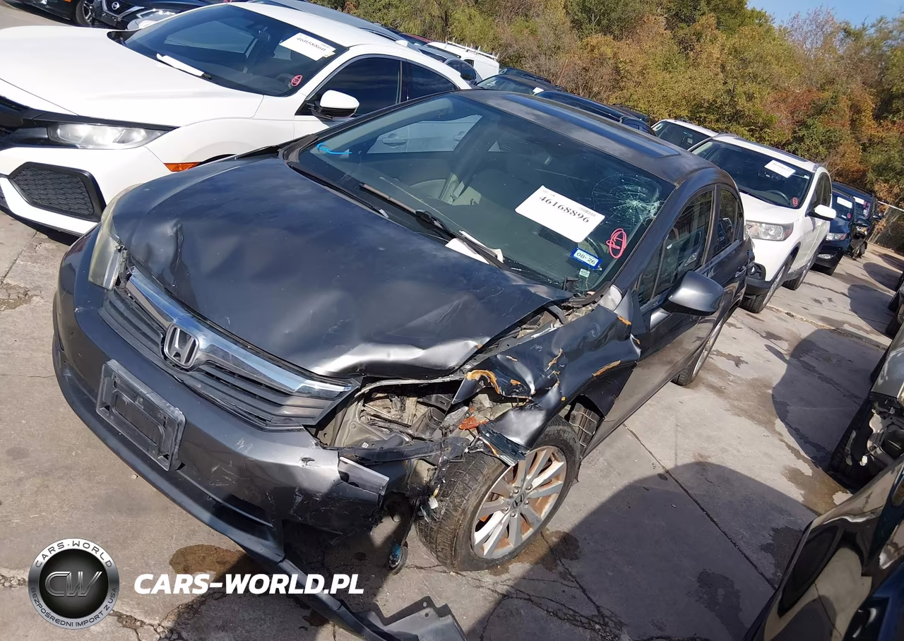 2012 Honda Civic Ex VIN:2HGFB2F89CH311067 - 2