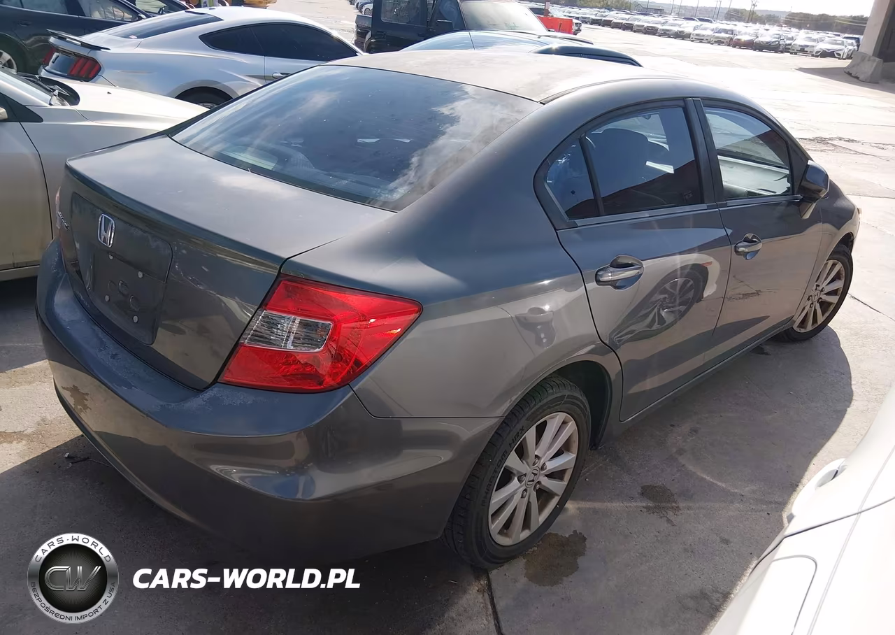 2012 Honda Civic Ex VIN:2HGFB2F89CH311067 - 4