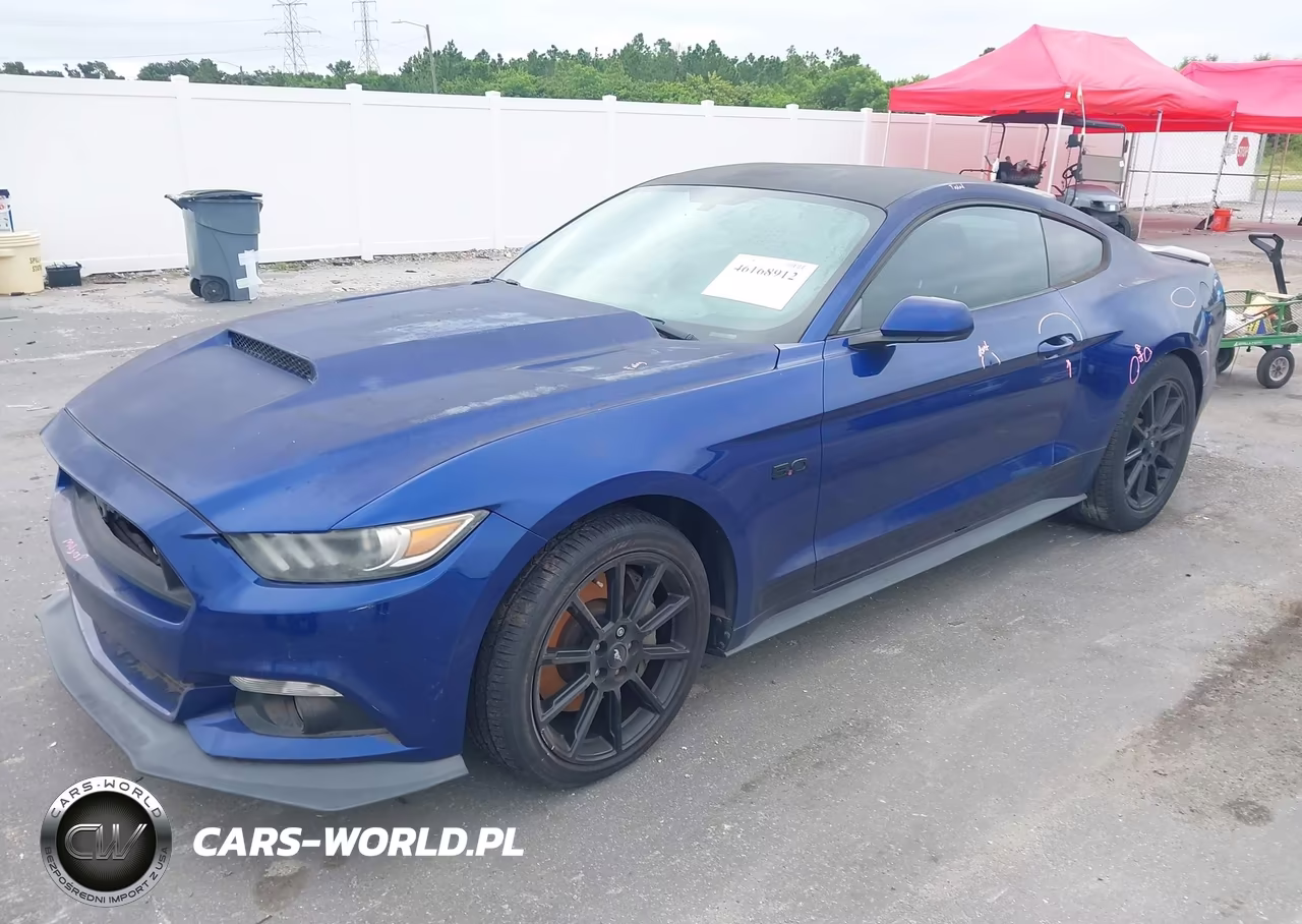2016 Ford Mustang Gt VIN:1FA6P8CF8G5277468 - 2