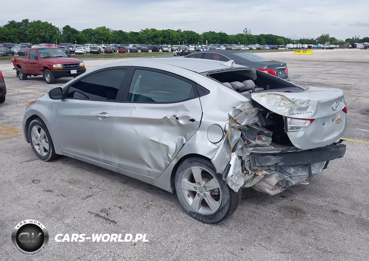 2012 Hyundai Elantra Gls (Ulsan Plant) VIN:KMHDH4AE8CU367507 - 3