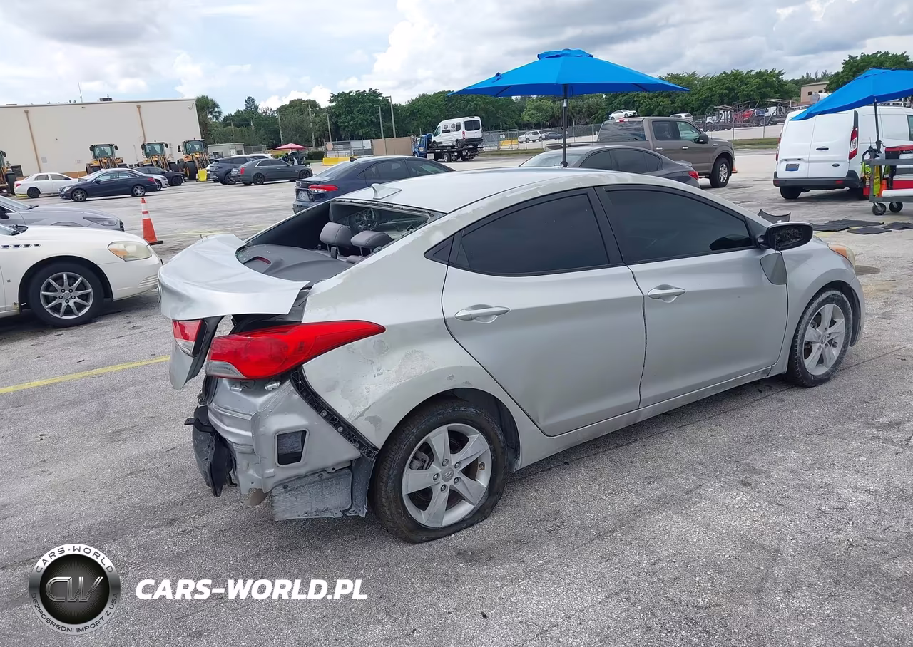 2012 Hyundai Elantra Gls (Ulsan Plant) VIN:KMHDH4AE8CU367507 - 4