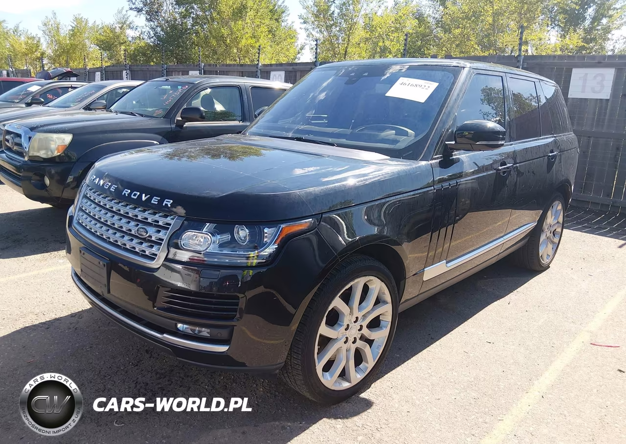 2017 Land Rover Range Rover 3.0L V6 Supercharged Hse VIN:SALGS2FV6HA324950 - 2