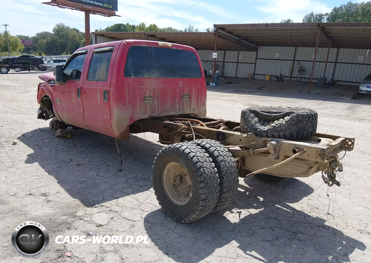 2012 Ford F-350 Chassis Xl VIN:1FD8W3HT4CEC44383 - 3