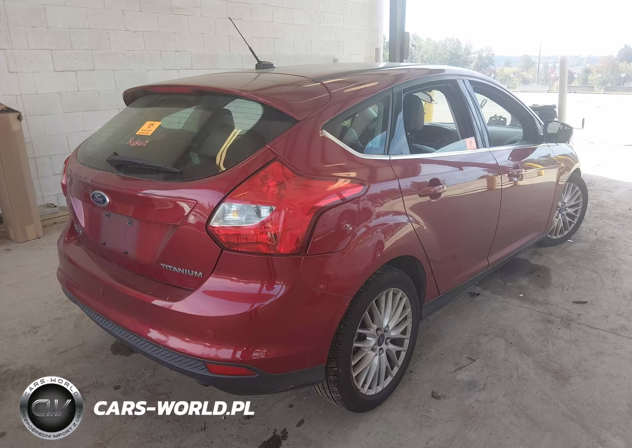 2014 Ford Focus Titanium VIN:1FADP3N28EL144724 - 4