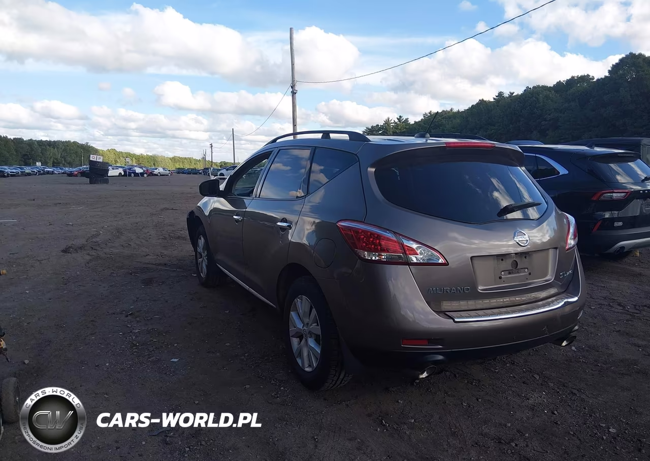 2011 Nissan Murano Sl VIN:JN8AZ1MW8BW161098 - 3