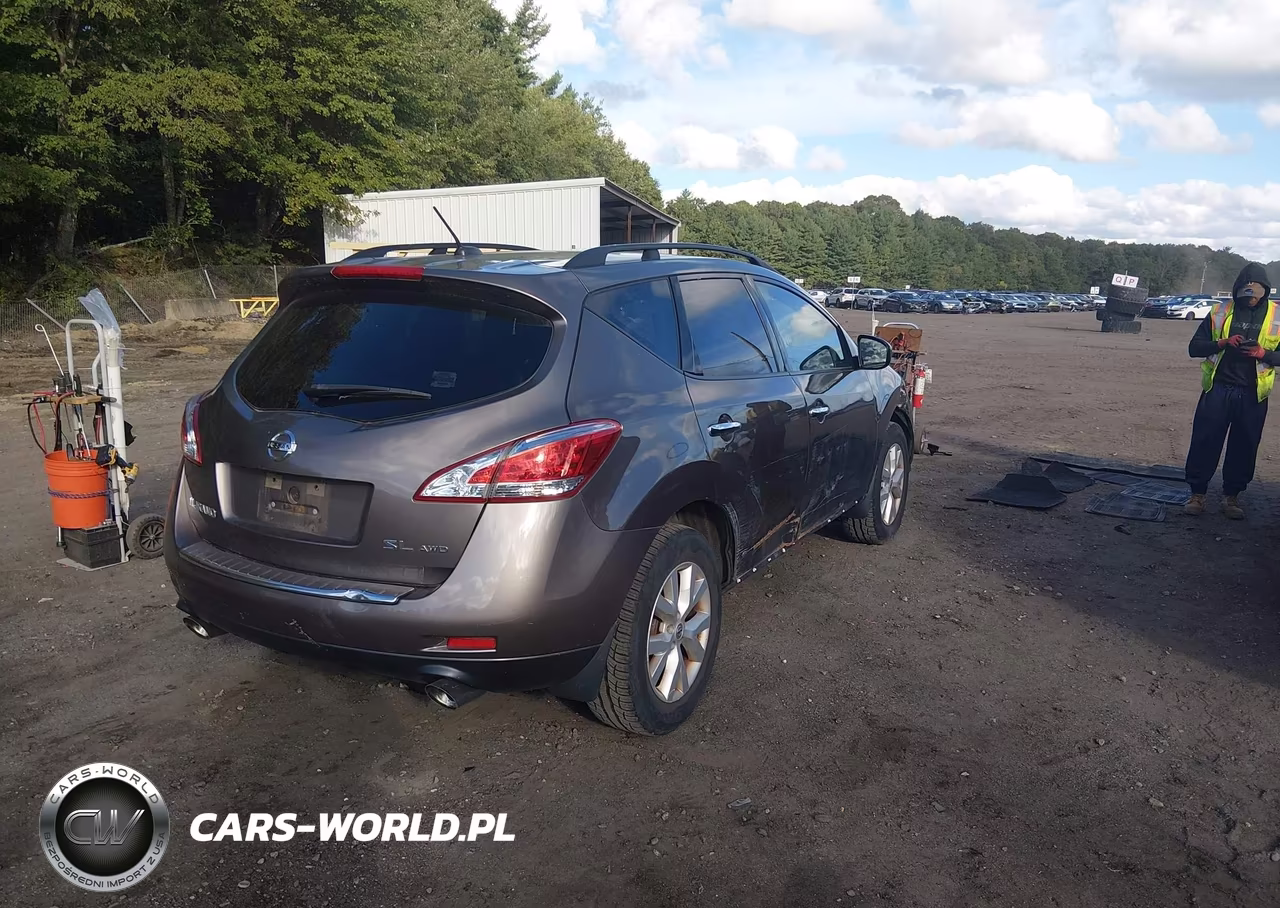 2011 Nissan Murano Sl VIN:JN8AZ1MW8BW161098 - 4