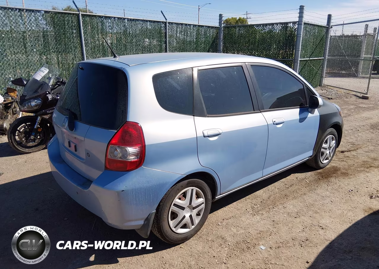 2008 Honda Fit VIN:JHMGD38498S019334 - 4