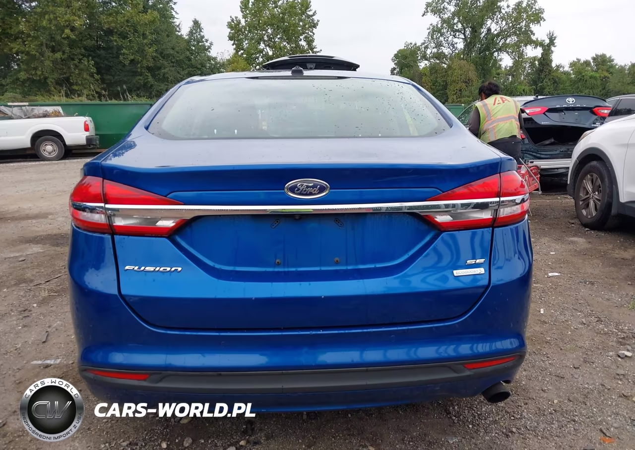 2017 Ford Fusion Se VIN:3FA6P0HD5HR260070 - 16