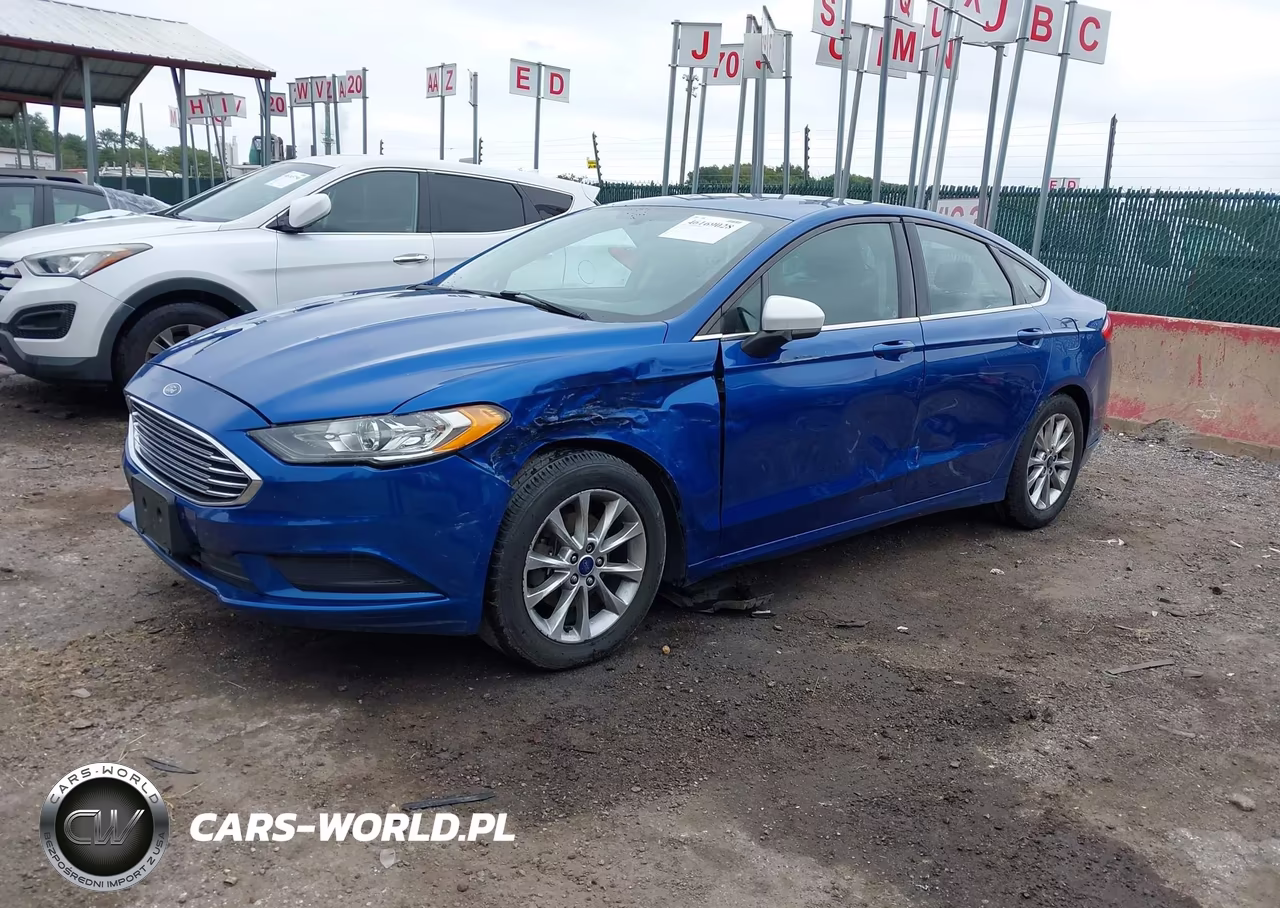 2017 Ford Fusion Se VIN:3FA6P0HD5HR260070 - 2