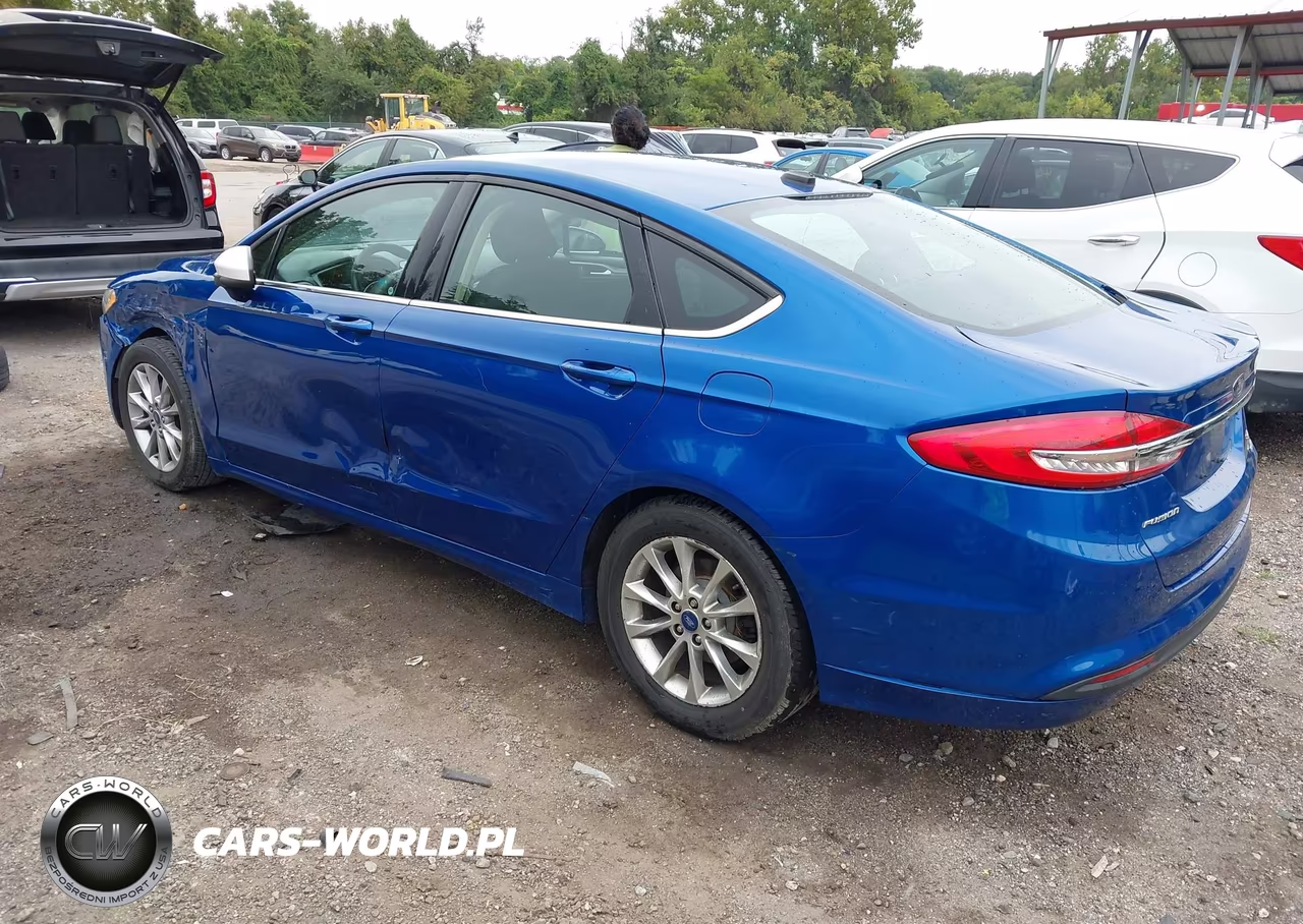 2017 Ford Fusion Se VIN:3FA6P0HD5HR260070 - 3