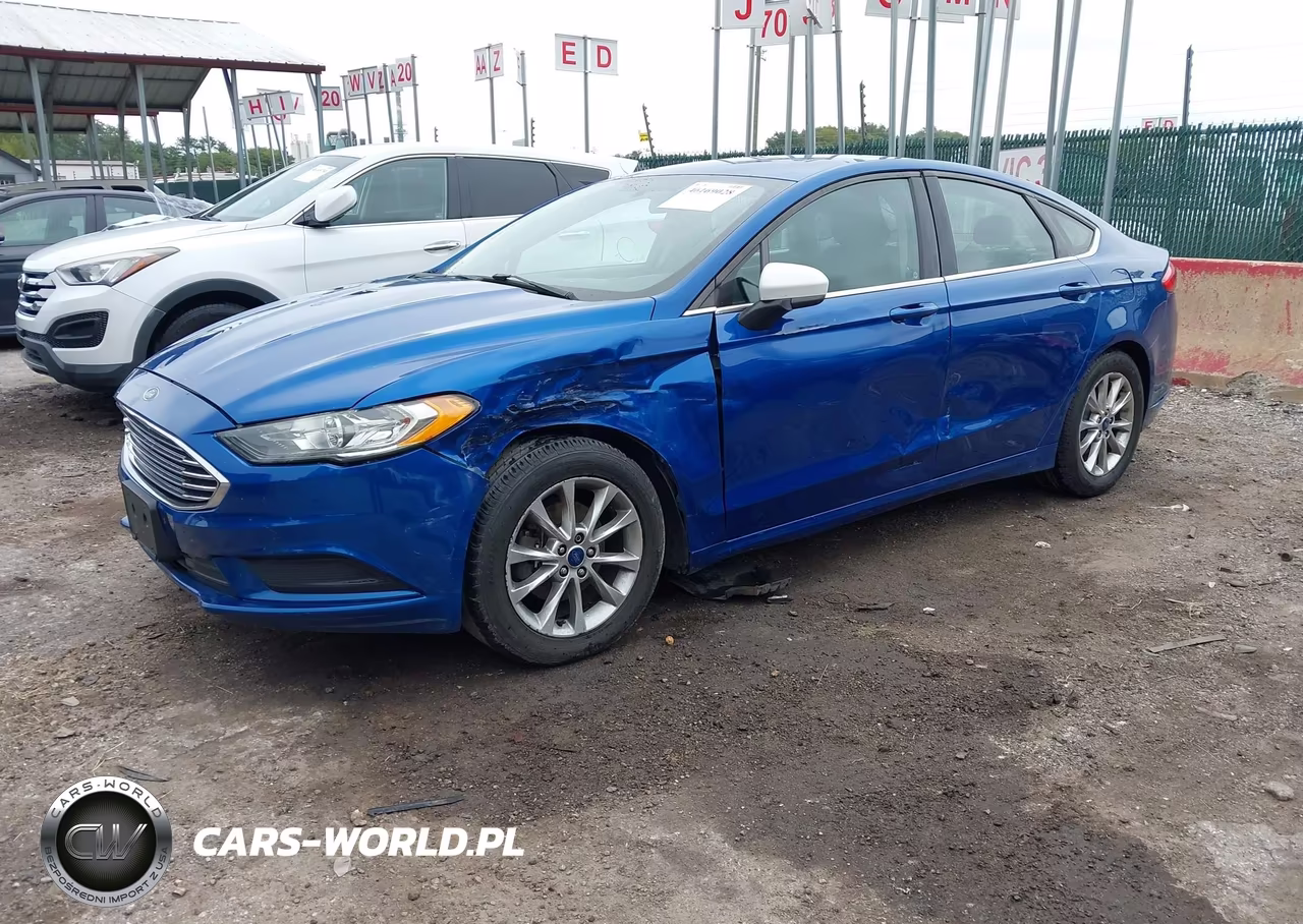 2017 Ford Fusion Se VIN:3FA6P0HD5HR260070 - 6