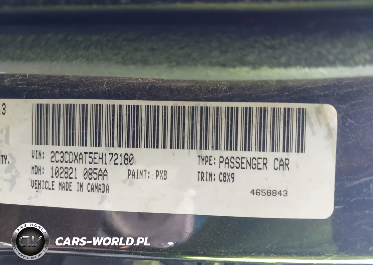 2014 Dodge Charger Police VIN:2C3CDXAT5EH172180 - 9