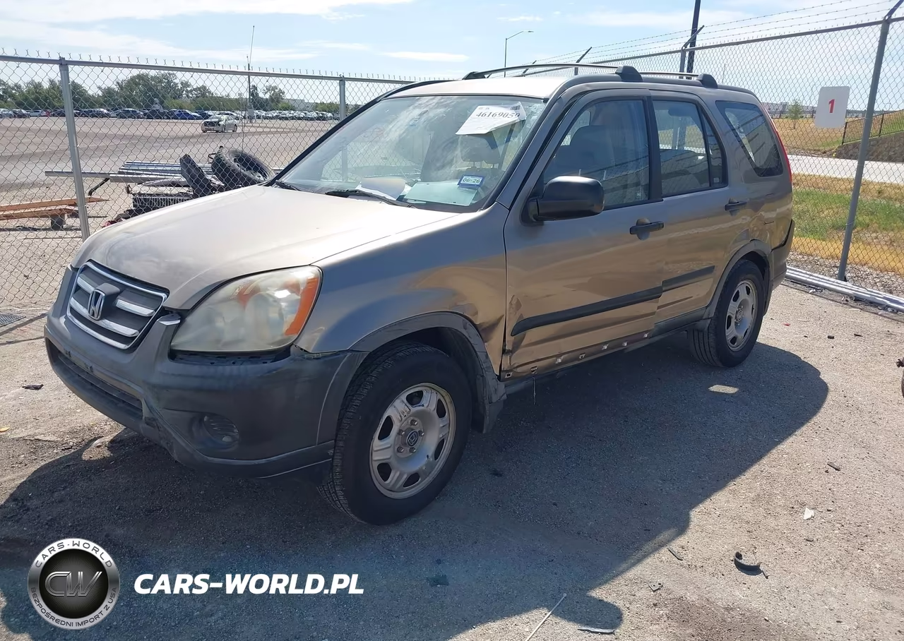 2005 Honda Cr-V Lx VIN:JHLRD68575C013643 - 2