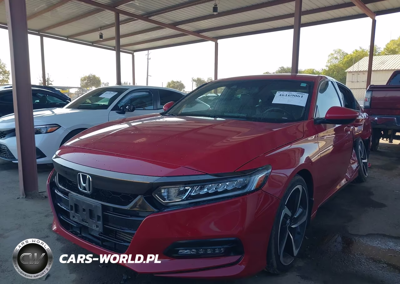 2018 Honda Accord Sport VIN:1HGCV1F36JA065602 - 2