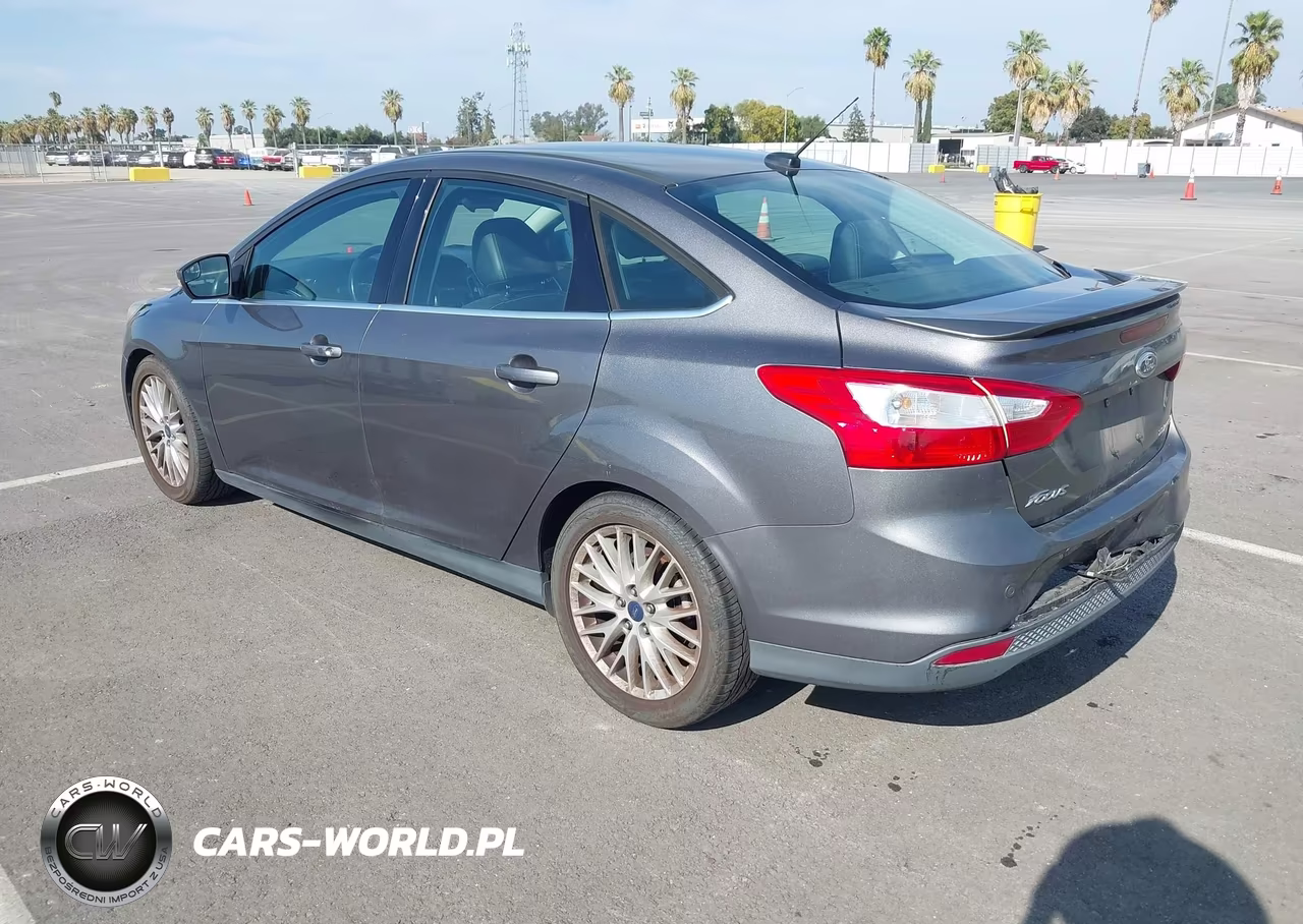 2014 Ford Focus Titanium VIN:1FADP3J20EL382573 - 3