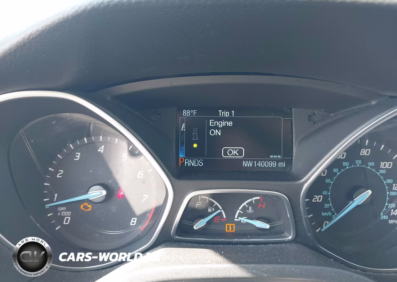 2014 Ford Focus Titanium VIN:1FADP3J20EL382573 - 7