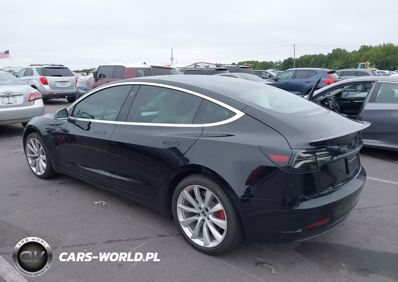 2019 Tesla Model 3 Long Range-Performance VIN:5YJ3E1EB0KF192443 - 3