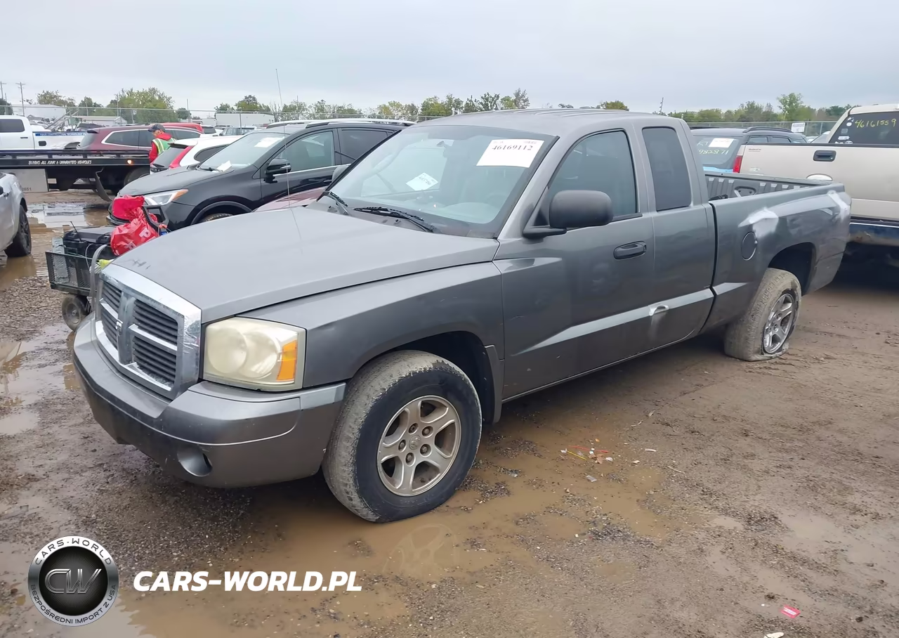 2007 Dodge Dakota Slt VIN:1D7HE42N27S228347 - 2