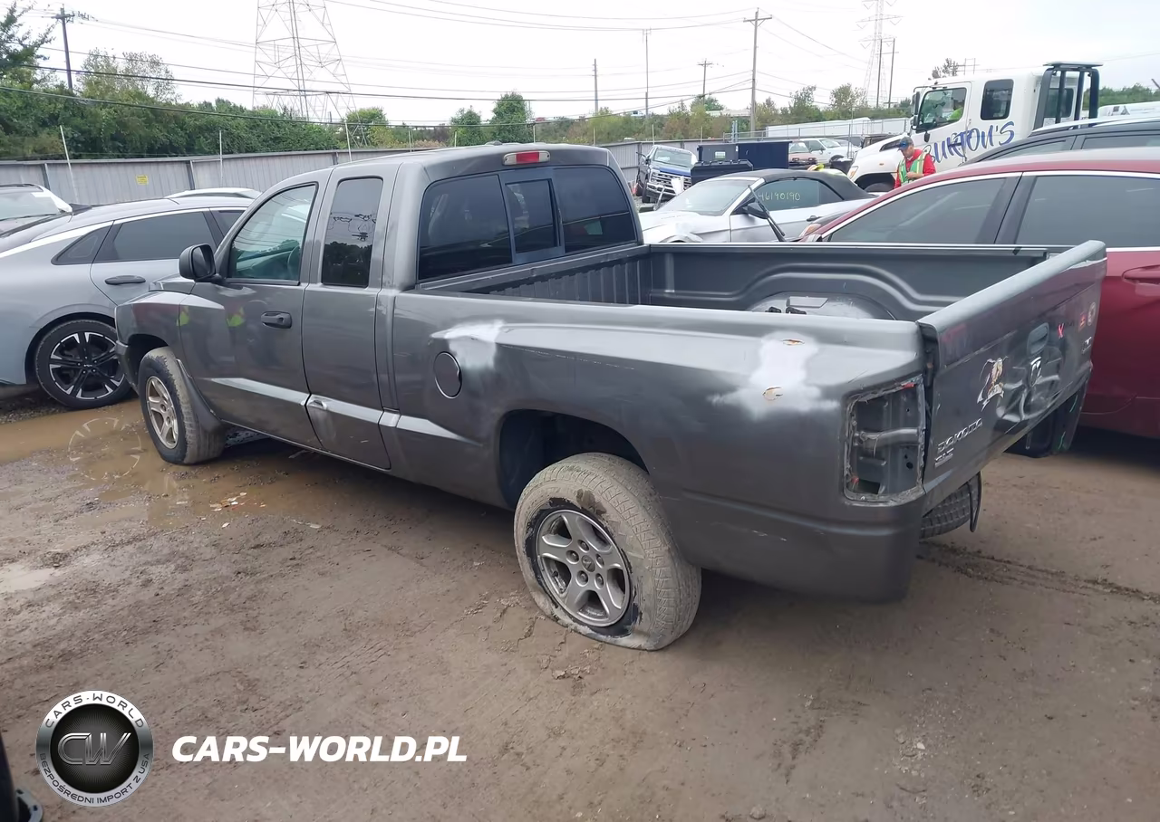 2007 Dodge Dakota Slt VIN:1D7HE42N27S228347 - 3