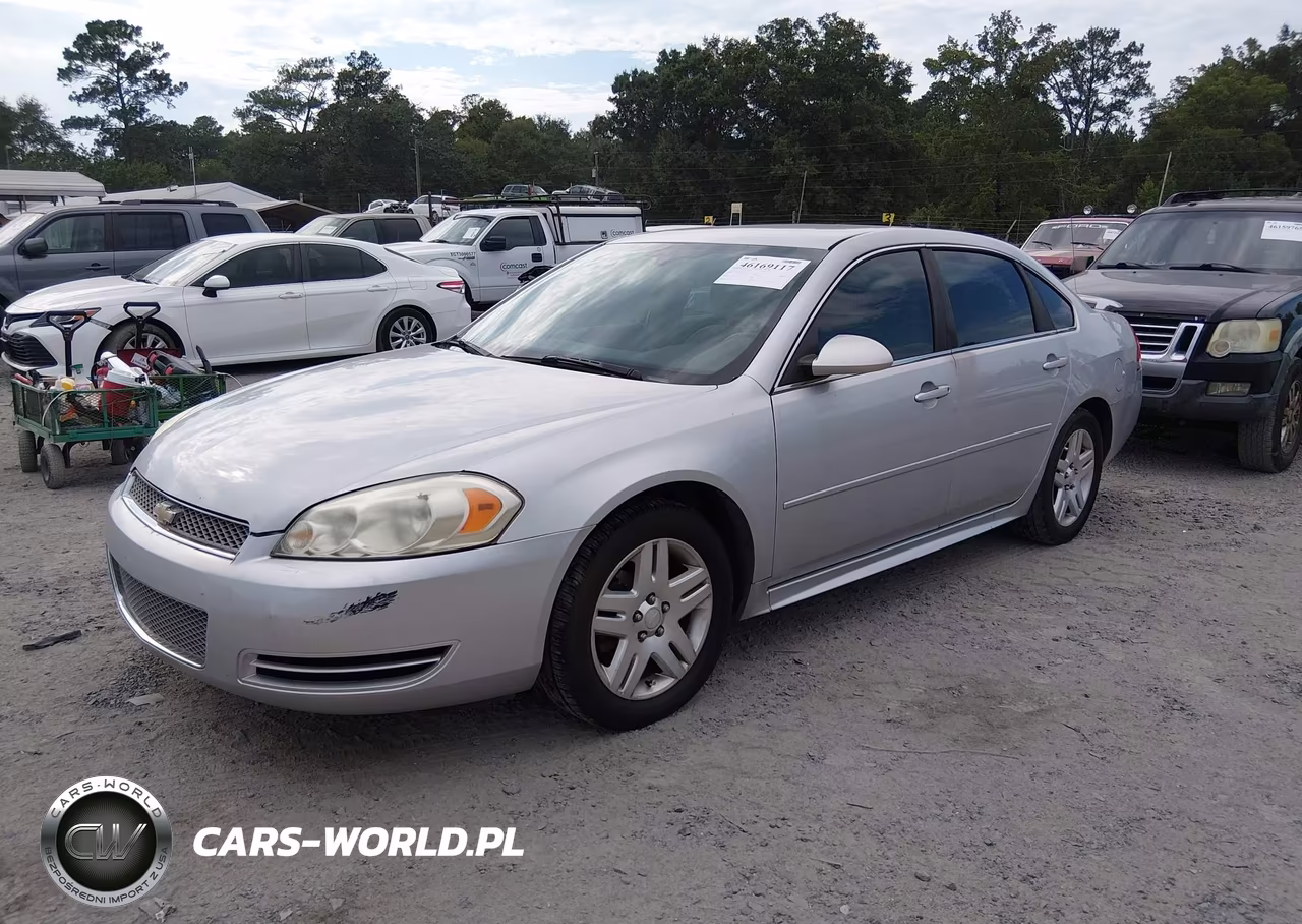 2012 Chevrolet Impala Lt VIN:2G1WG5E33C1141538 - 2