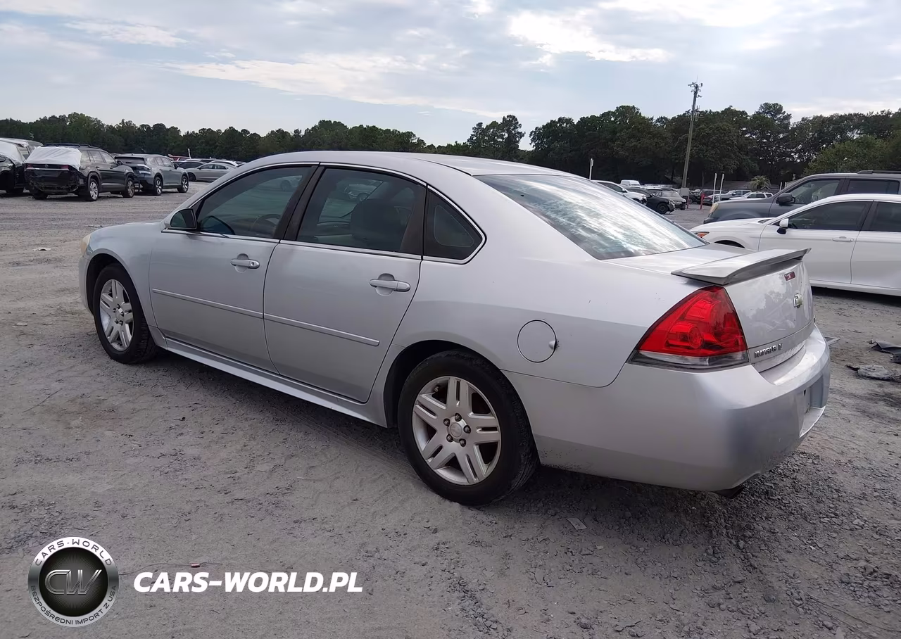 2012 Chevrolet Impala Lt VIN:2G1WG5E33C1141538 - 3