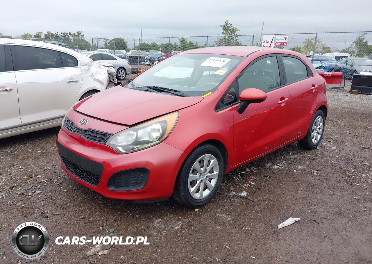 2012 Kia Rio5 Lx VIN:KNADM5A31C6088762 - 2