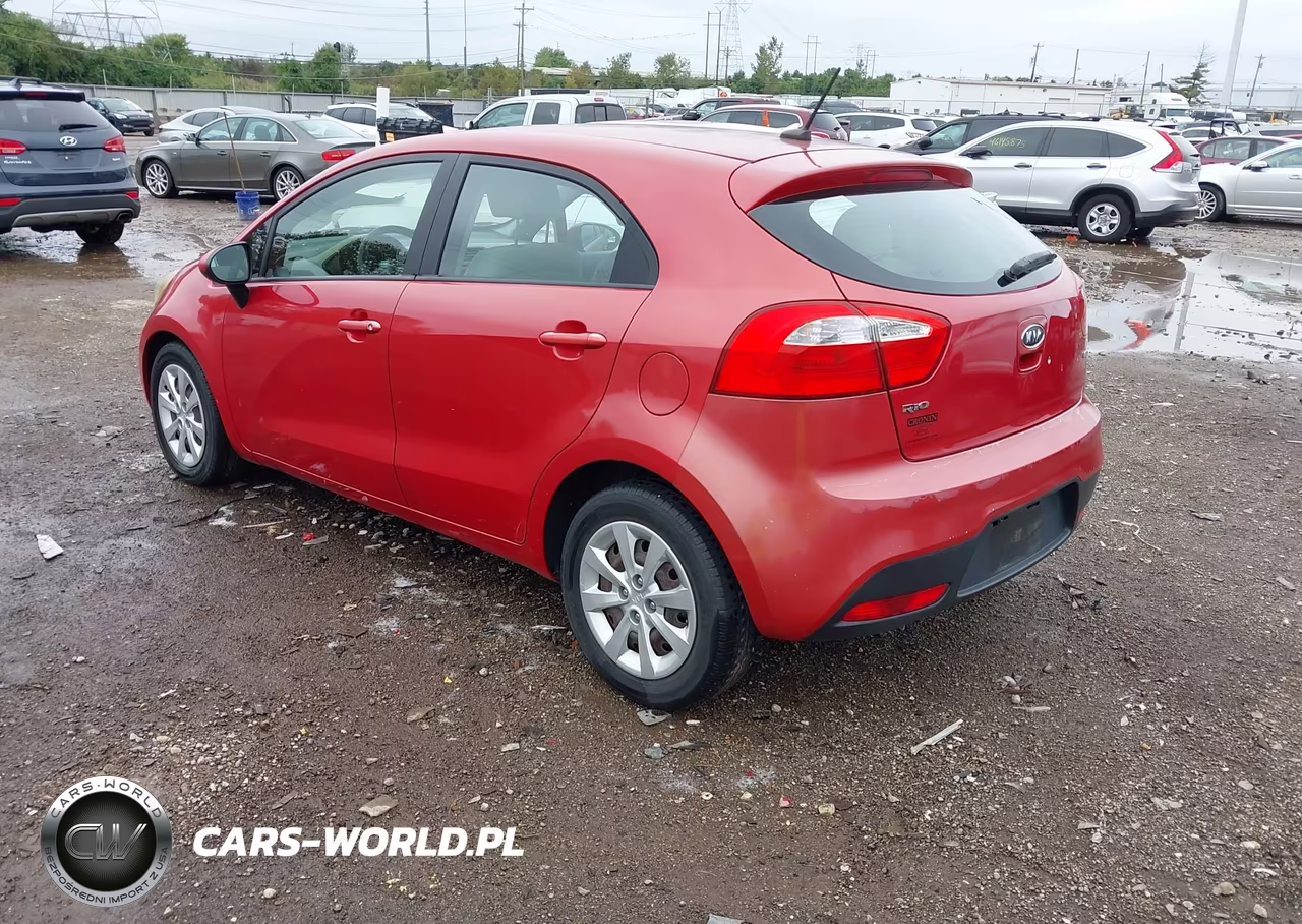 2012 Kia Rio5 Lx VIN:KNADM5A31C6088762 - 3