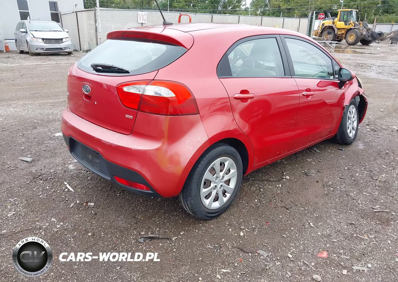 2012 Kia Rio5 Lx VIN:KNADM5A31C6088762 - 4