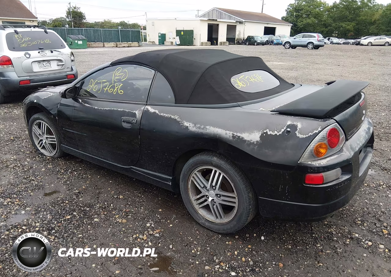 2003 Mitsubishi Eclipse Spyder Gts VIN:4A3AE75H33E033026 - 3