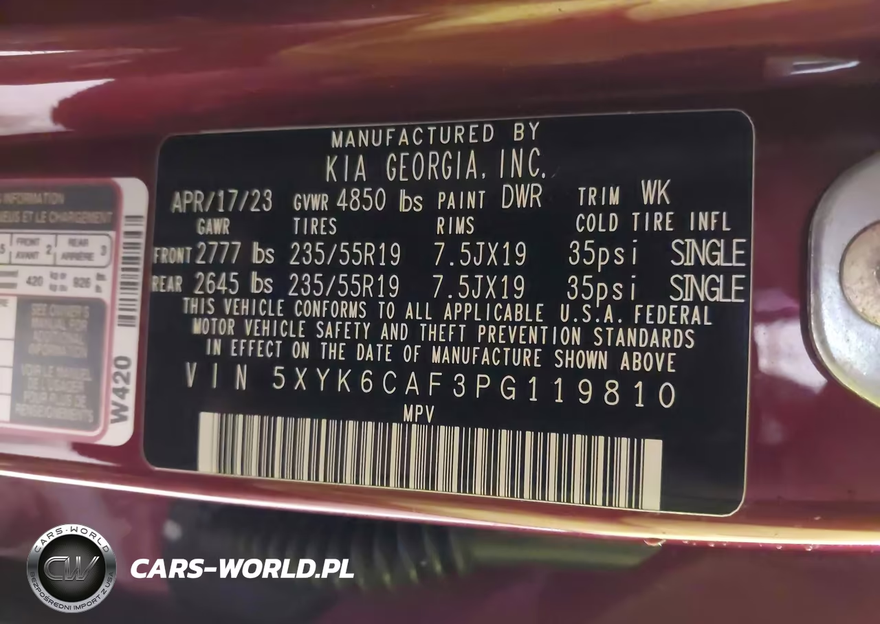 2023 Kia Sportage X-Line VIN:5XYK6CAF3PG119810 - 9