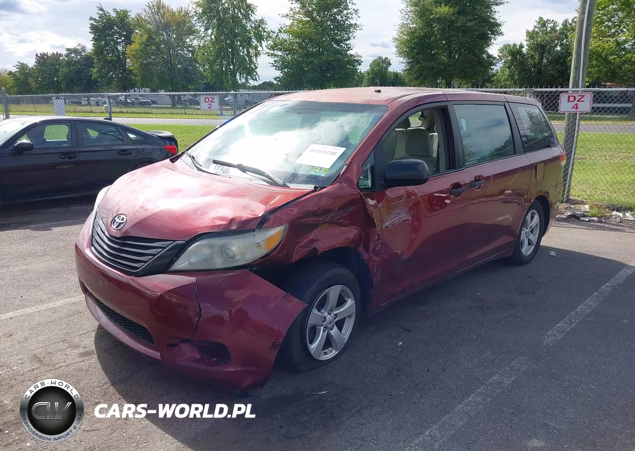 2012 Toyota Sienna Base V6 7 Passenger VIN:5TDZK3DC7CS184197 - 2