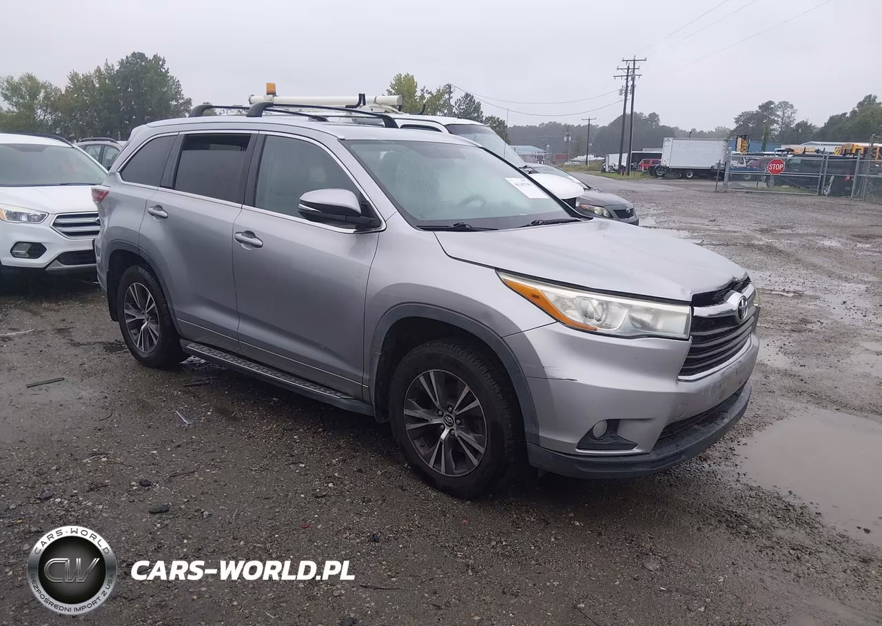 2016 Toyota Highlander Xle V6