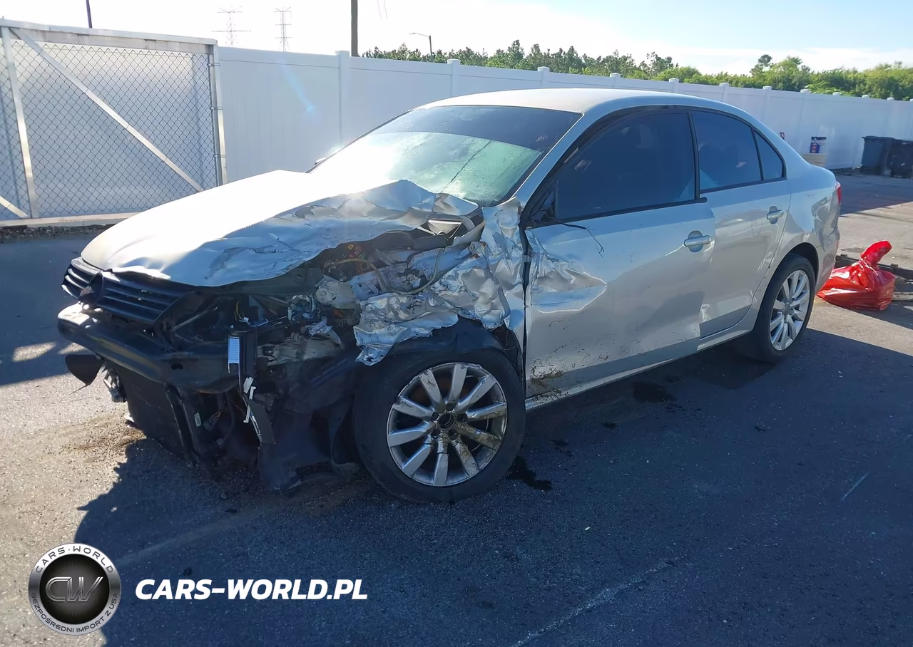 2011 Volkswagen Jetta 2.0L S VIN:3VW2K7AJ1BM103105 - 2