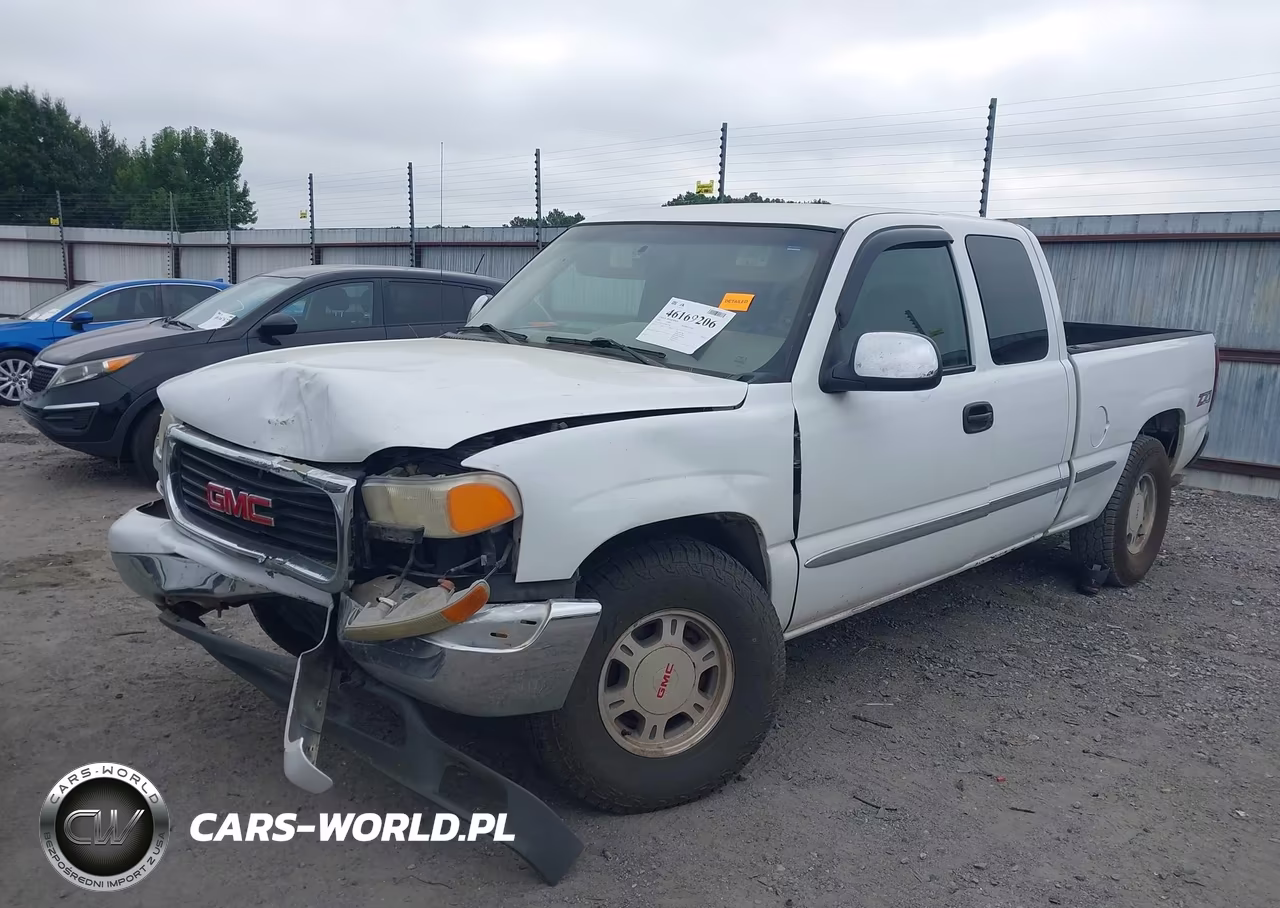2002 GMC Sierra 1500 Sle VIN:1GTEK19T92E215241 - 2