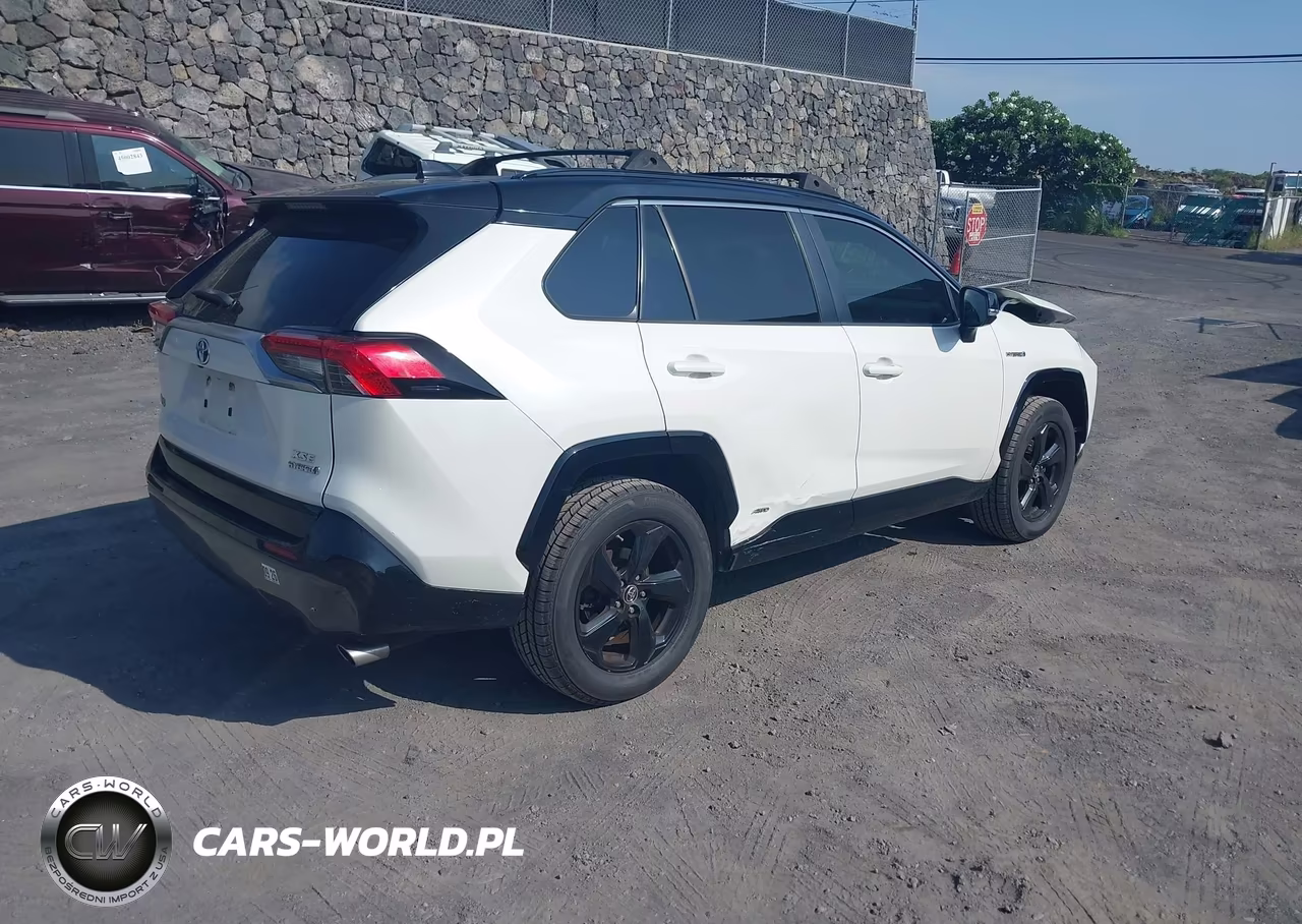 2019 Toyota Rav4 Hybrid Xse VIN:JTMEWRFV5KJ017501 - 4