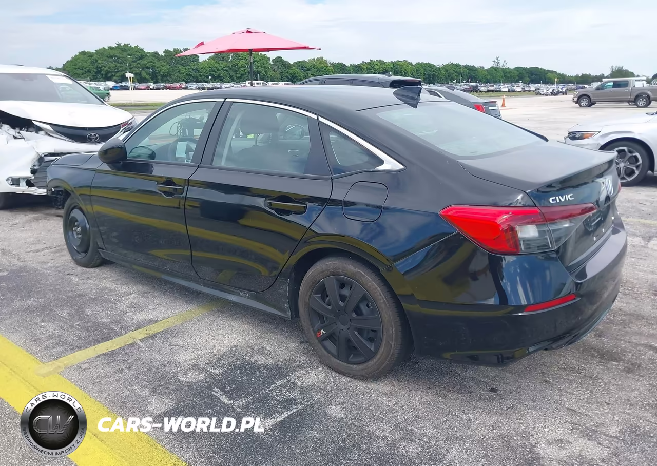 2025 Honda Civic Lx VIN:2HGFE2F29SH511240 - 3
