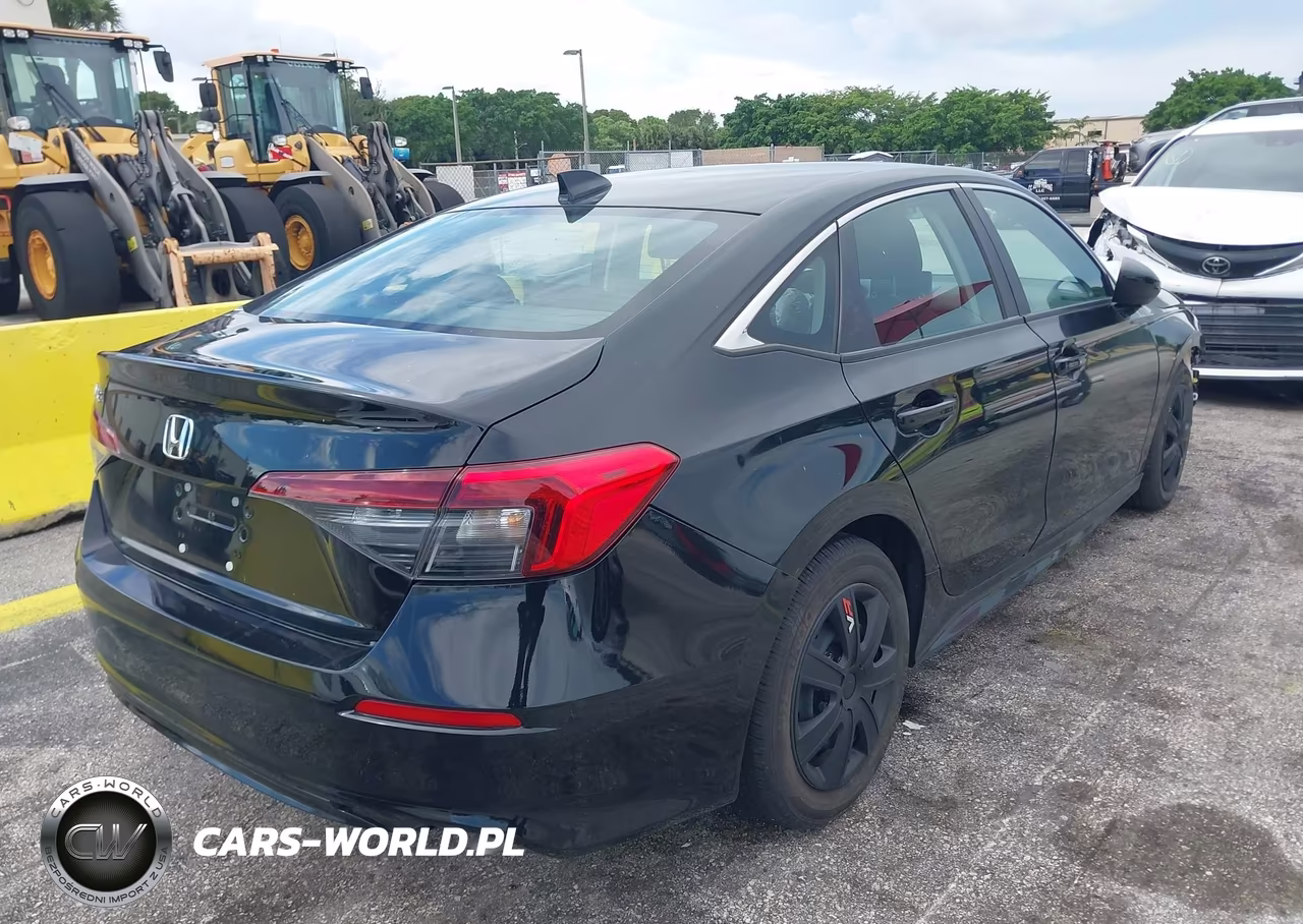 2025 Honda Civic Lx VIN:2HGFE2F29SH511240 - 4