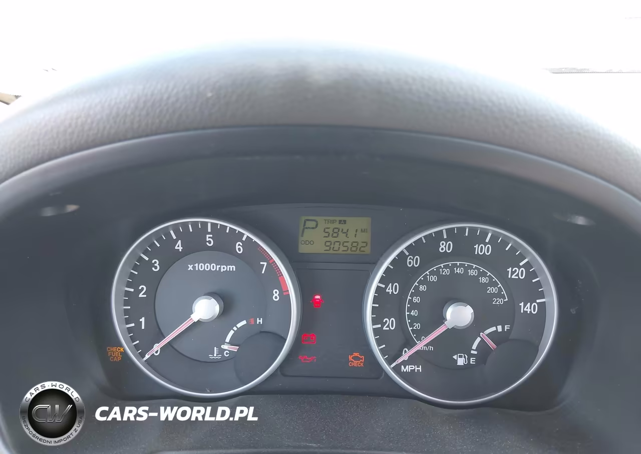2006 Hyundai Accent Gls VIN:KMHCN46C66U059395 - 7