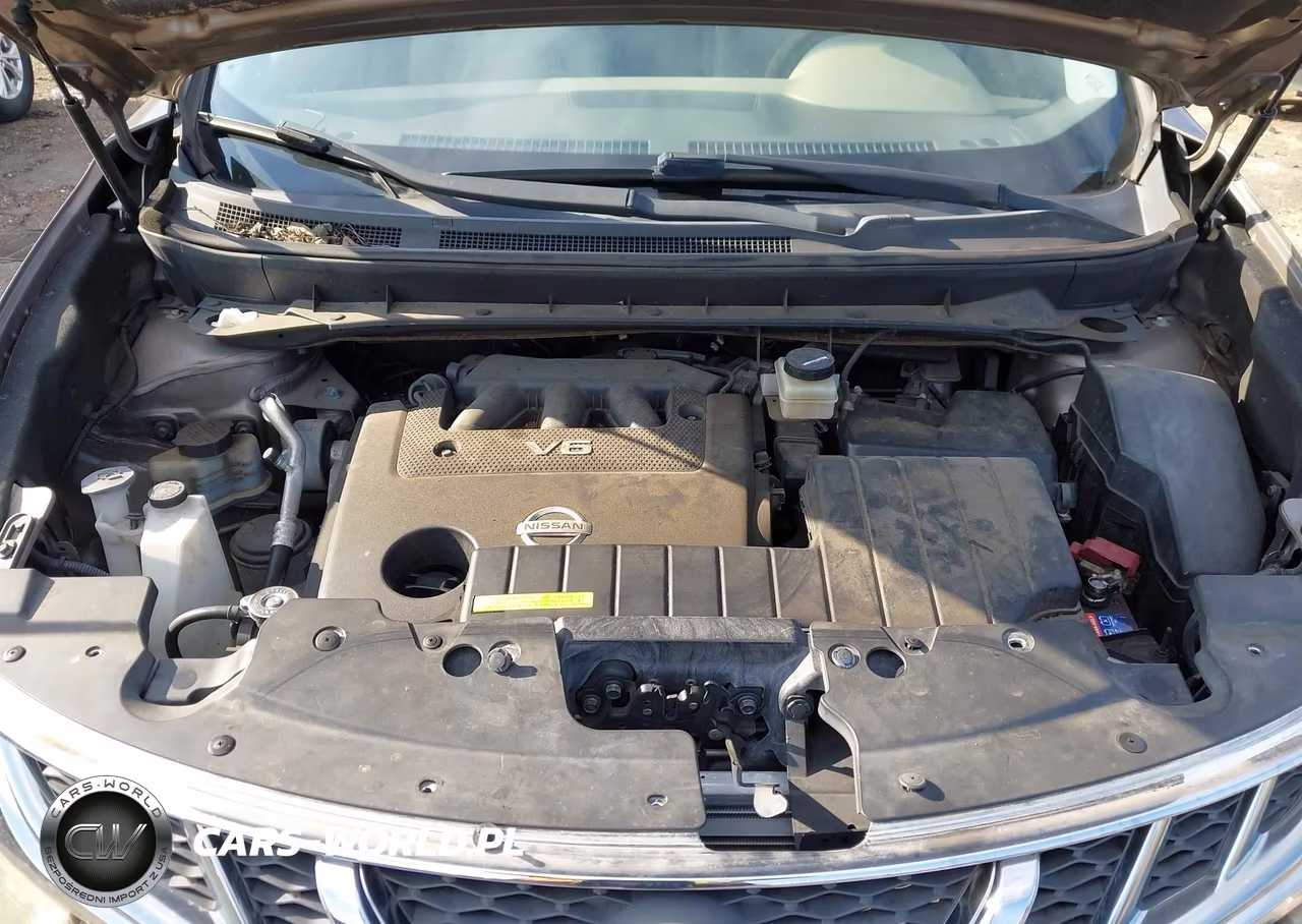 2012 Nissan Murano Sl VIN:JN8AZ1MU4CW117700 - 10