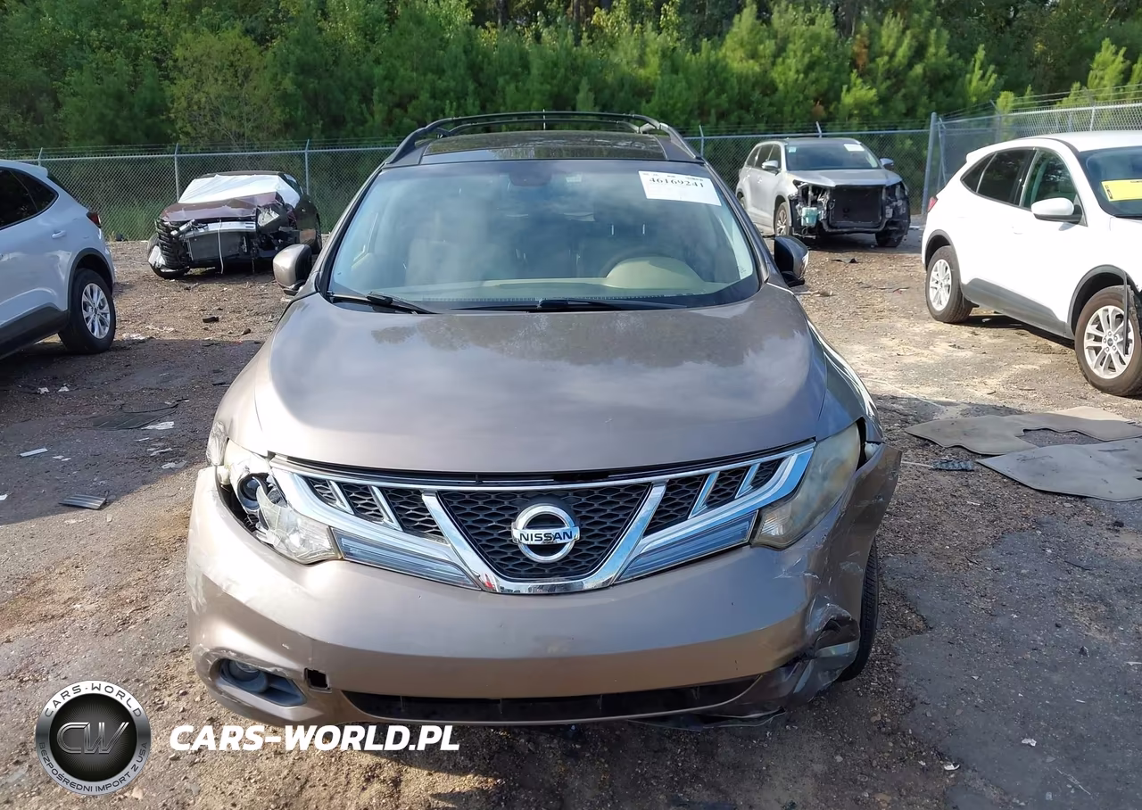 2012 Nissan Murano Sl VIN:JN8AZ1MU4CW117700 - 12