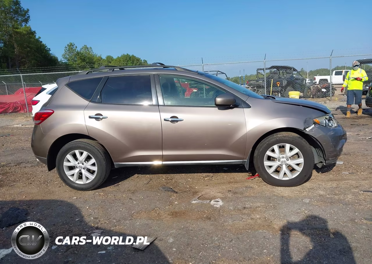 2012 Nissan Murano Sl VIN:JN8AZ1MU4CW117700 - 13