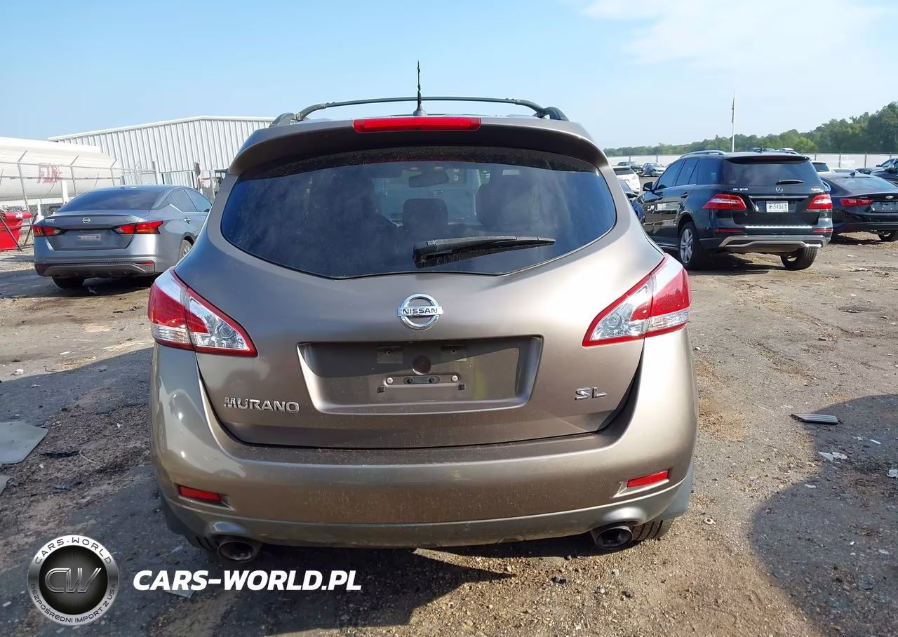 2012 Nissan Murano Sl VIN:JN8AZ1MU4CW117700 - 16