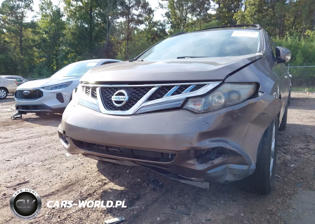 2012 Nissan Murano Sl VIN:JN8AZ1MU4CW117700 - 6