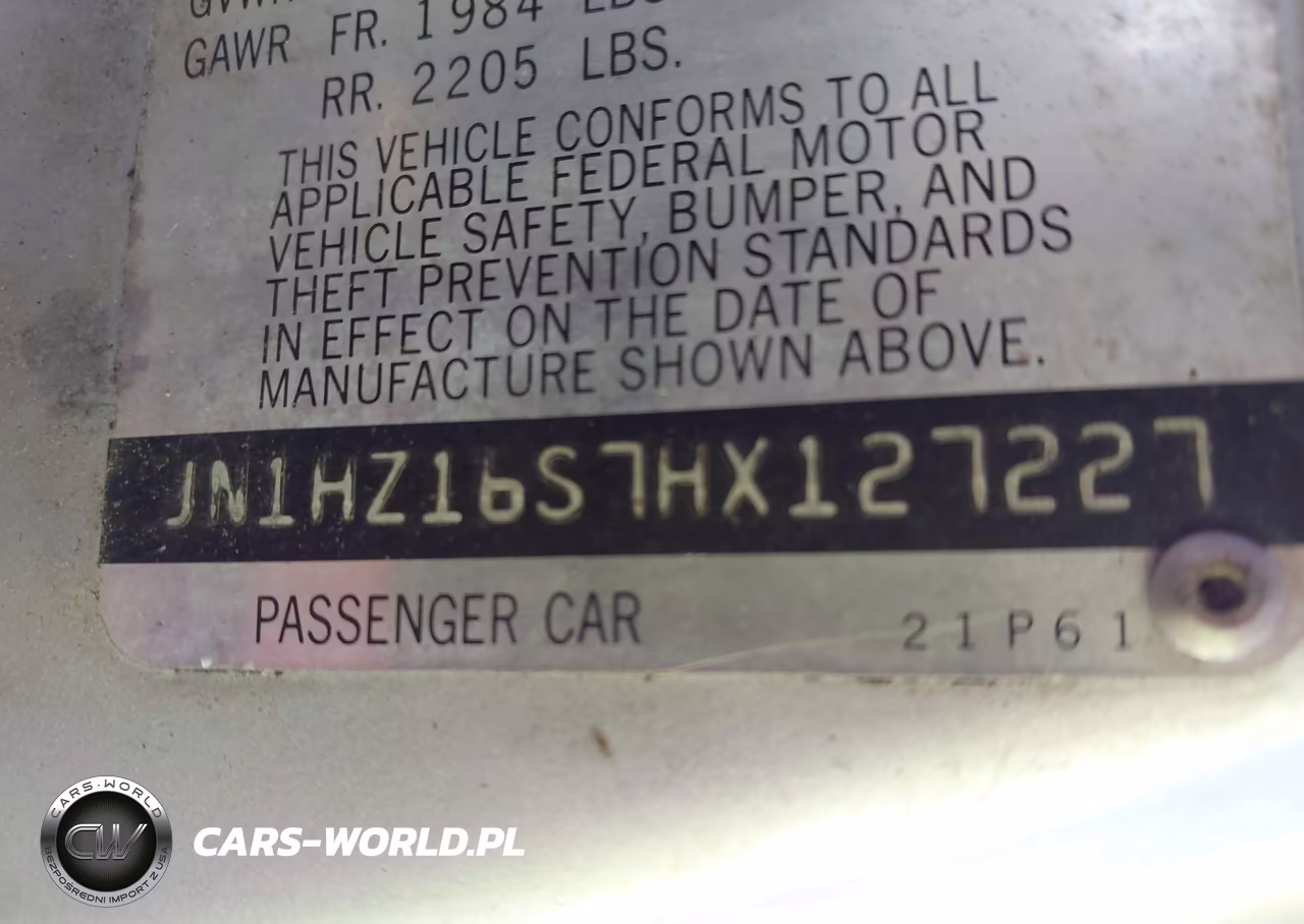 1987 Nissan 300Zx 2+2 VIN:JN1HZ16S7HX127227 - 9