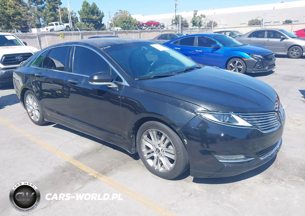 2013 Lincoln Mkz Hybrid VIN:3LN6L2LUXDR801483 - 1